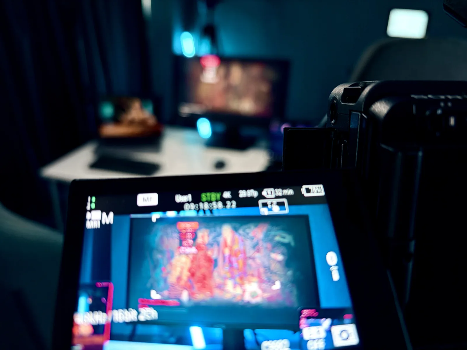 On set
