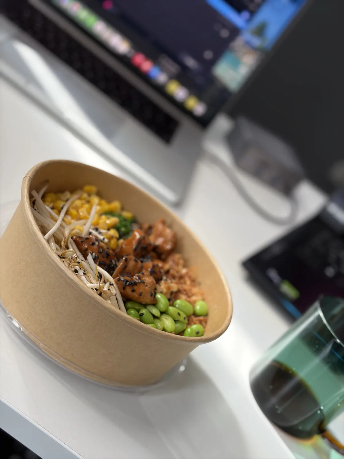 Food at the desk