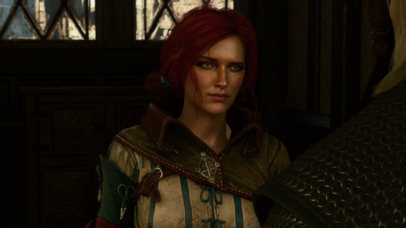 Looking at Geralt by the window